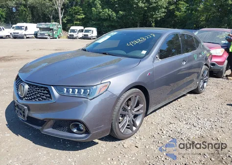 2019 Acura Tlx Tech A-Spec Pkgs z USA, uszkodzony, nr VIN 19UUB2F64KA004988